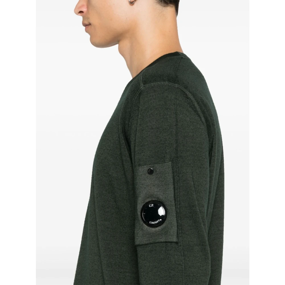 C.P. Company Groene Militaire Trui met Zak Green Heren