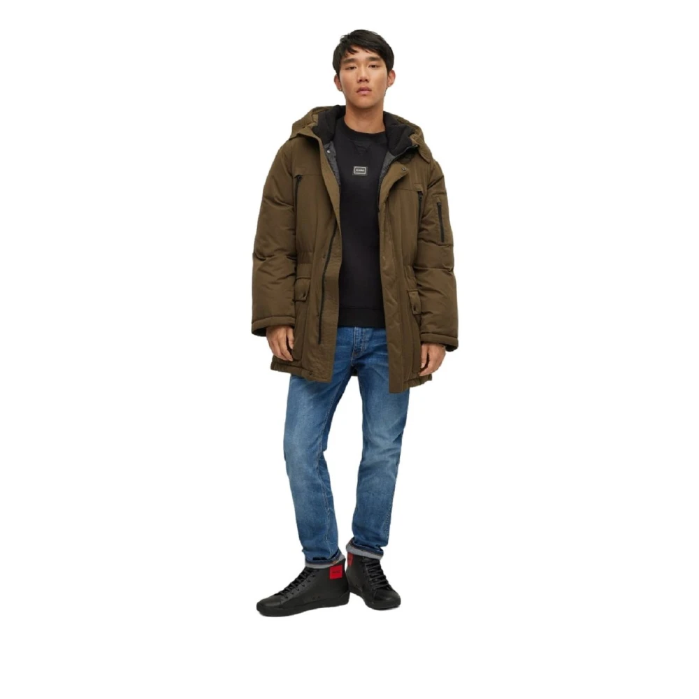 Hugo Boss Sweatshirt met ronde hals Black Heren