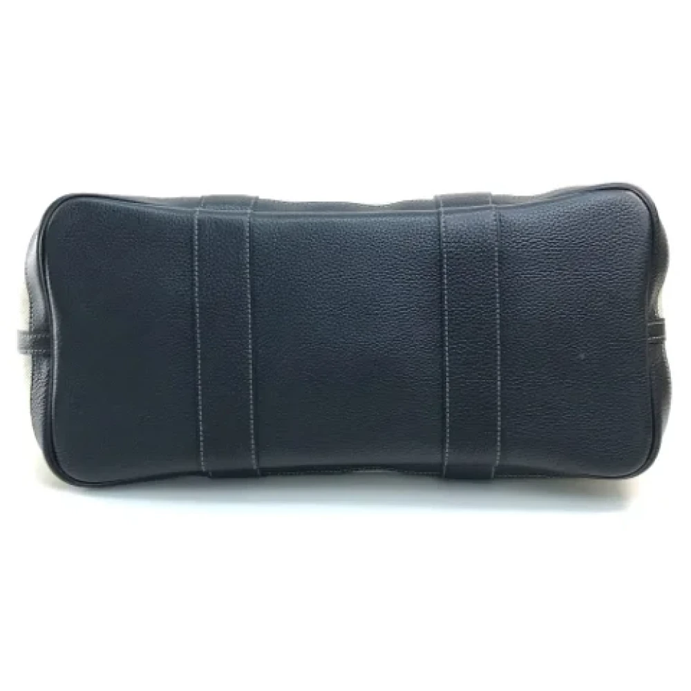Hermès Vintage Pre-owned Fabric shoulder-bags Blue Dames