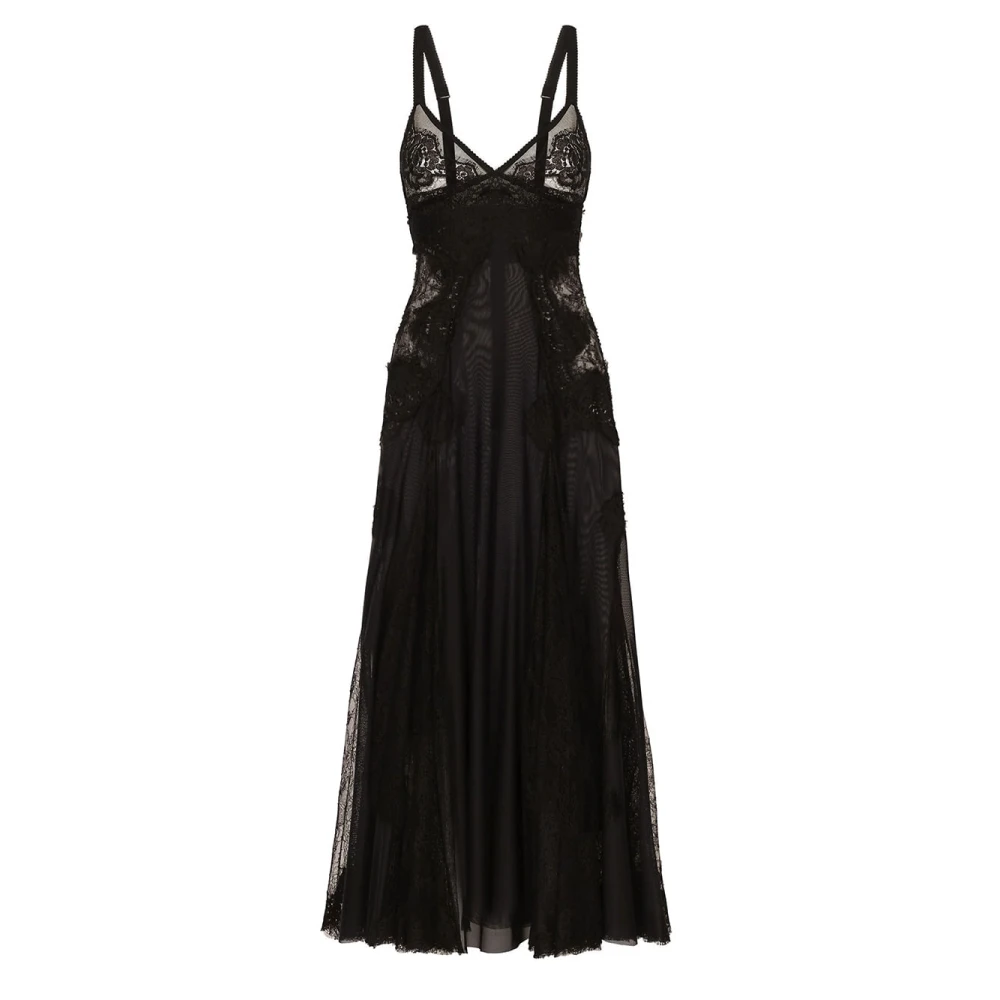 Dolce & Gabbana Stijlvolle Jurk F6Hastflrc2N0000 Black Dames