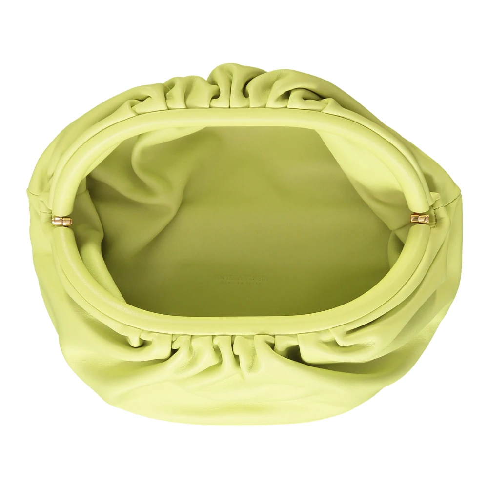 Bottega Veneta Mini Leren Riemtas Green Dames