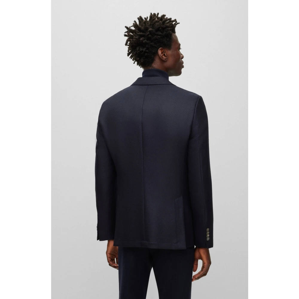 Hugo Boss Blazers Blue Heren