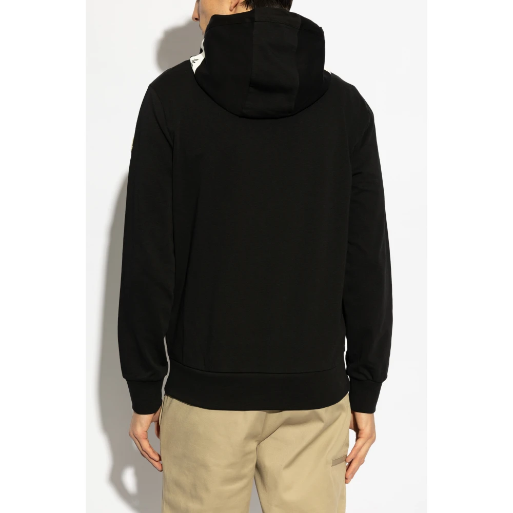Moncler Hoodie Black Heren