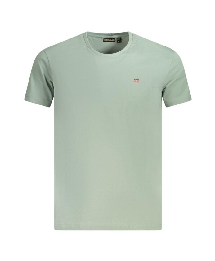 tee-shirt-col-rond-vert