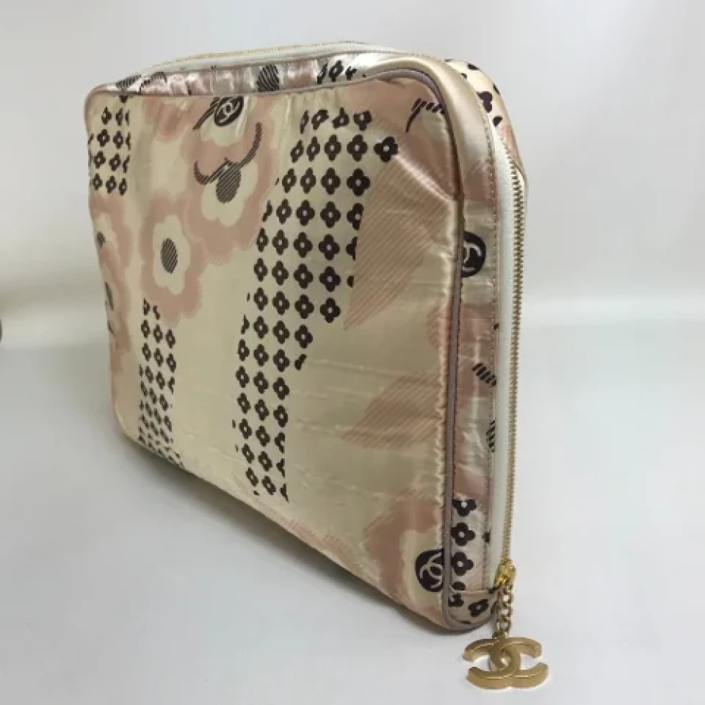 Chanel Vintage Pre-owned Fabric chanel-bags Pink Dames
