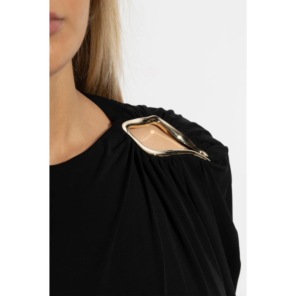 Lanvin Jurk met uitsnijding Black Dames