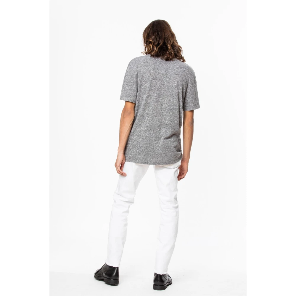 Zadig & Voltaire T-Shirts Gray Heren