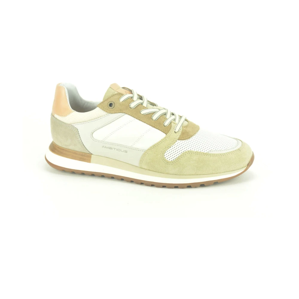 Ambitious Taupe + Sport. N. Heren Schoenen Beige