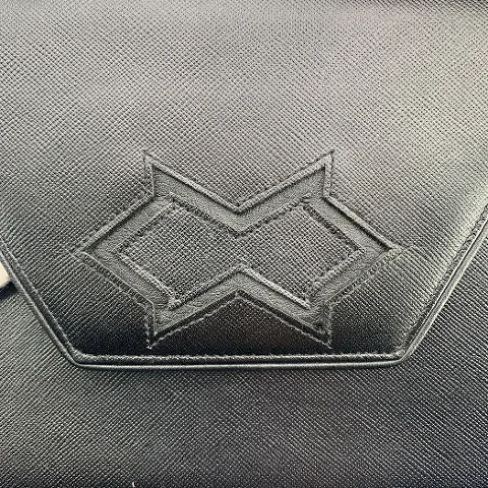 Yves Saint Laurent Vintage Pre-owned Leather clutches Black Dames