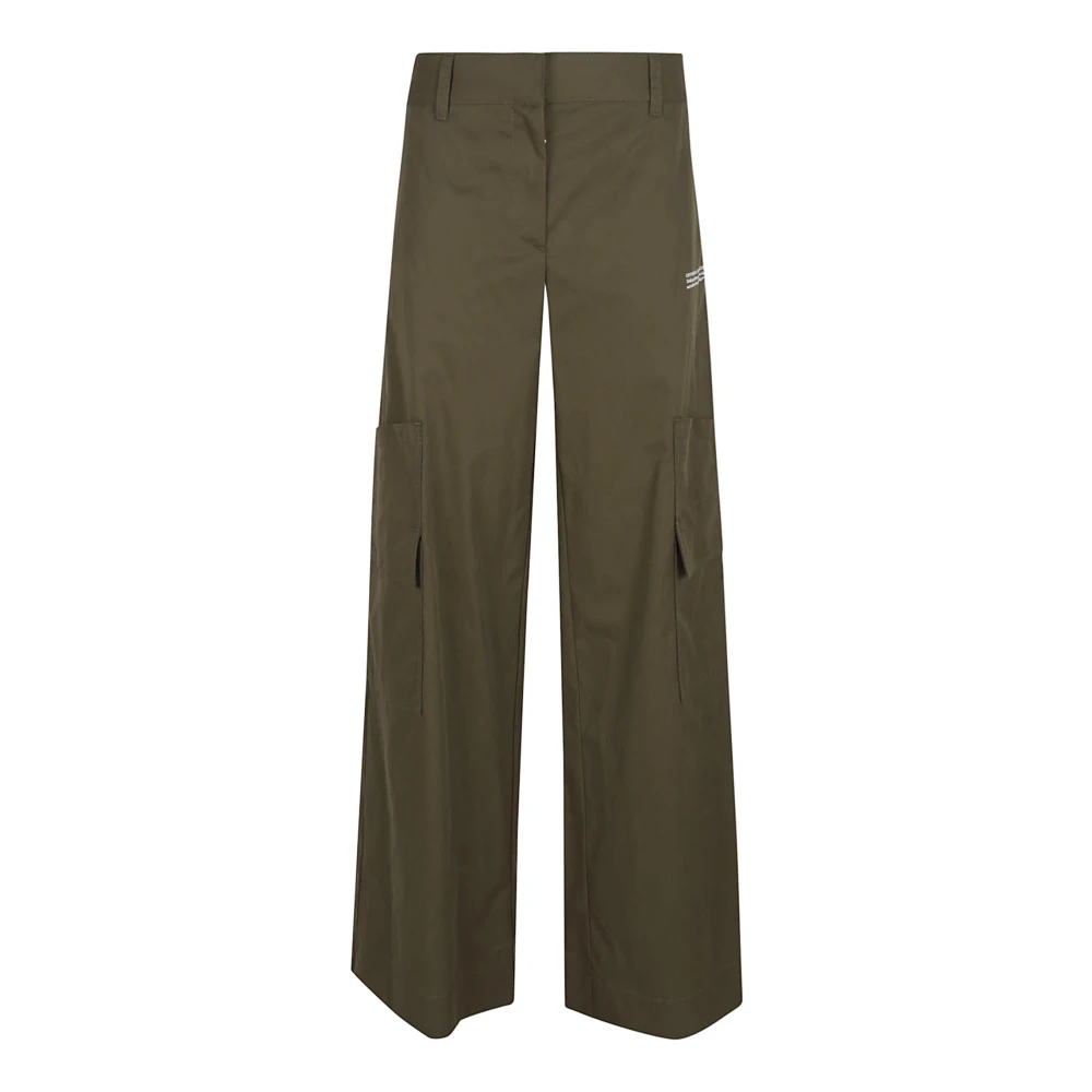 Trousers > Wide Trousers - - Off White - Modalova