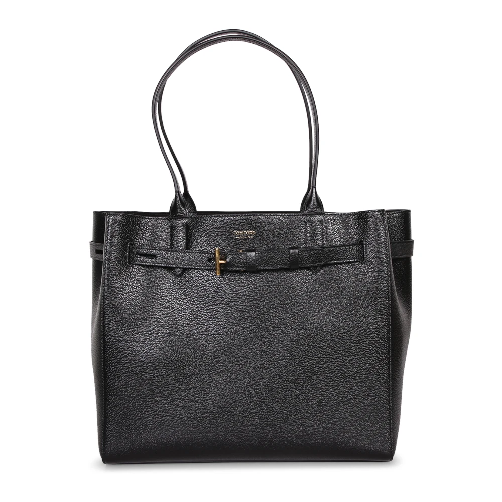 Tom Ford Black Shopping Bags, Female, One Size, Audrey Medium Tote