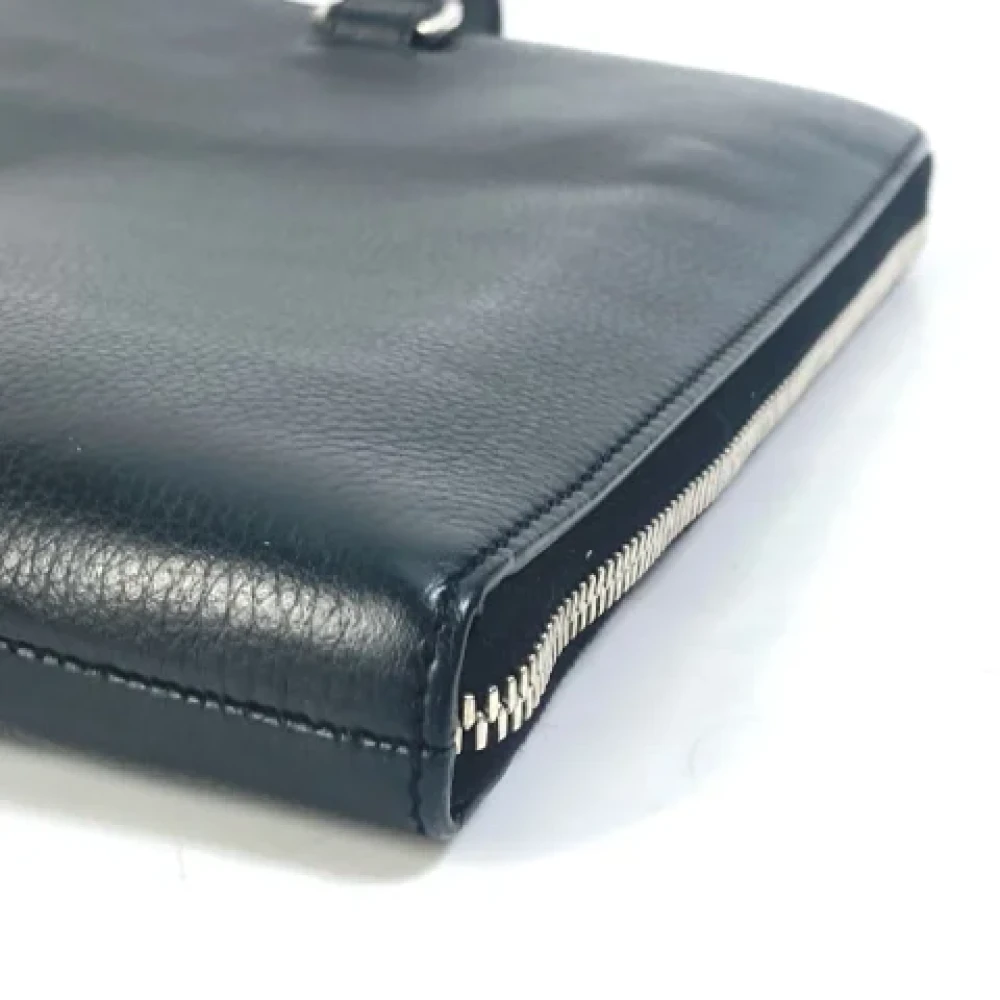 Dior Vintage Pre-owned Leather dior-bags Black Heren