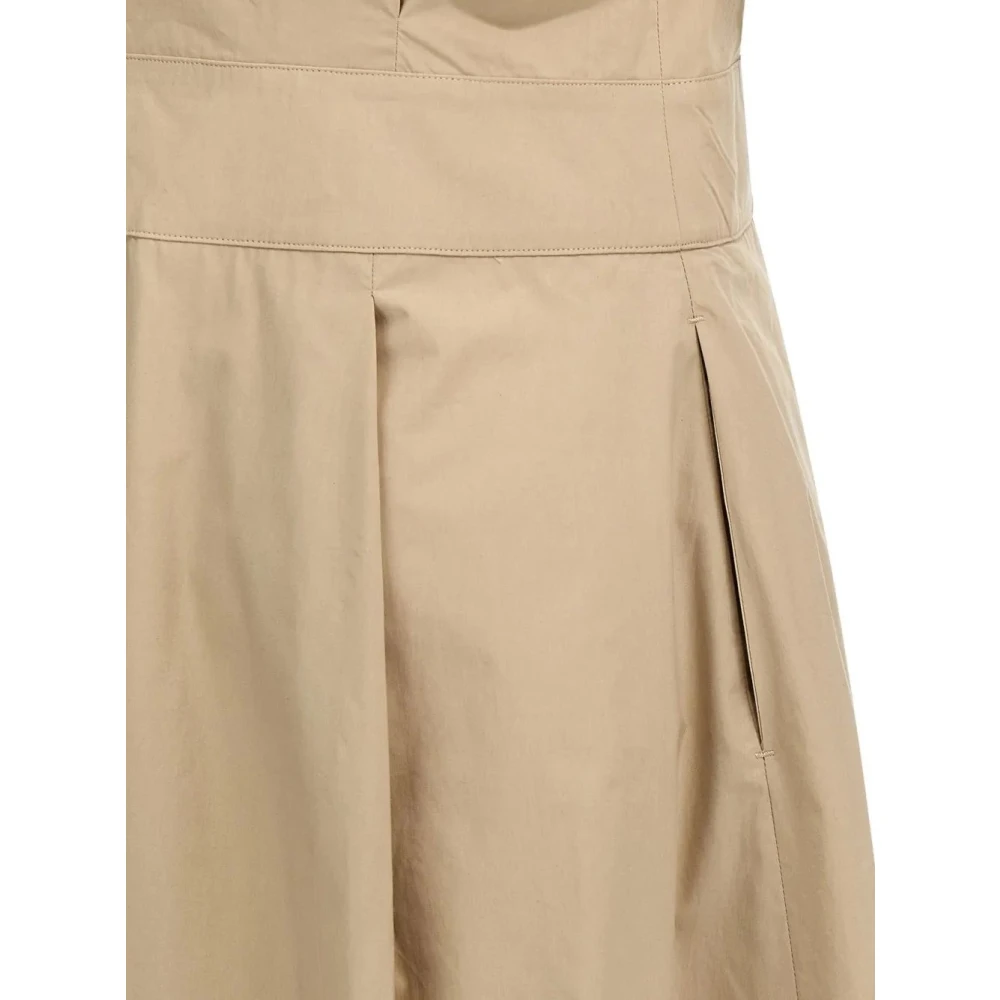 A.p.c. Athena Jurk in Elegante Stijl Beige Dames