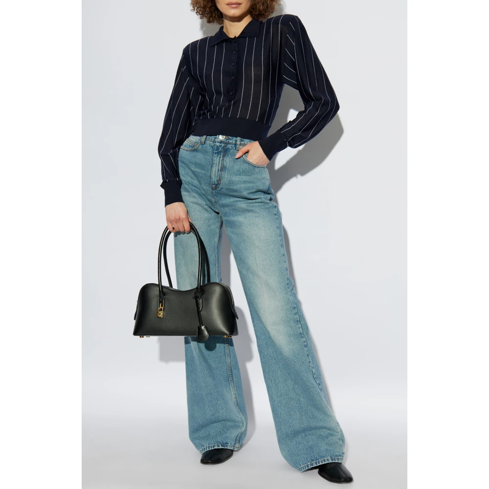 Stella Mccartney Lange mouw polo Blue Dames