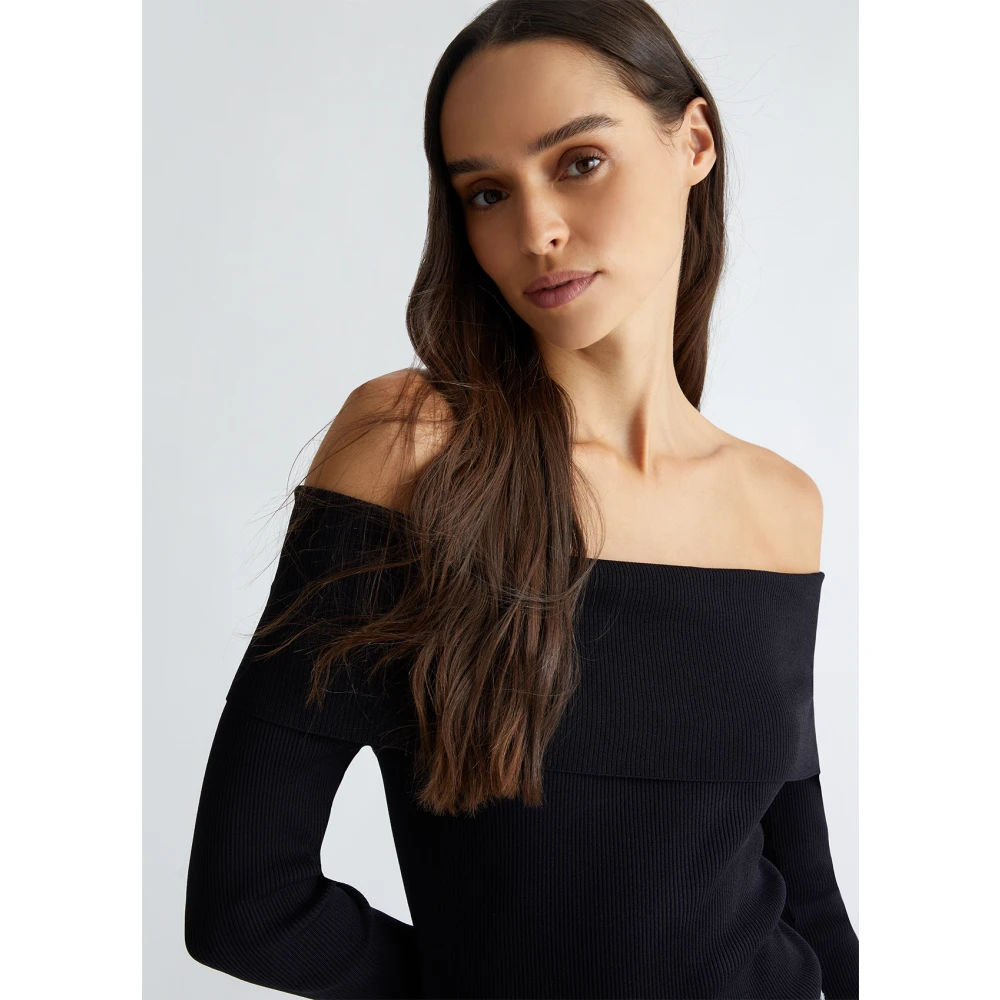 Liu Jo Gebreide Top Black Dames