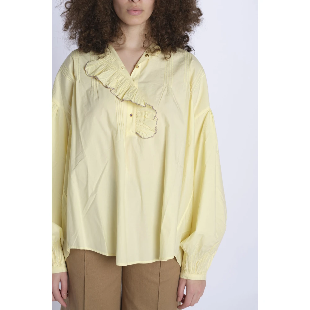 Laurence Bras Blouses Yellow Dames