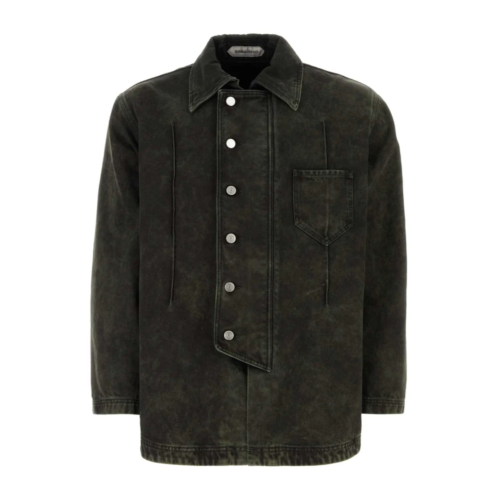 Namacheko Denim Manni Shirt Black Heren