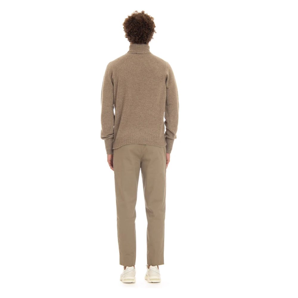 Drumohr Dove Grey Wollen Trui Gray Heren