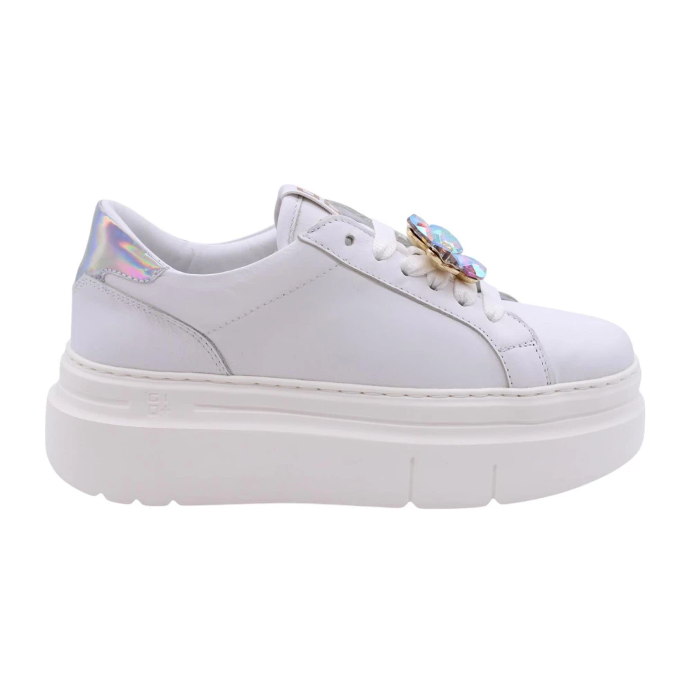 Gio+ Women's White Sporty Sneaker For Active Lifestyles