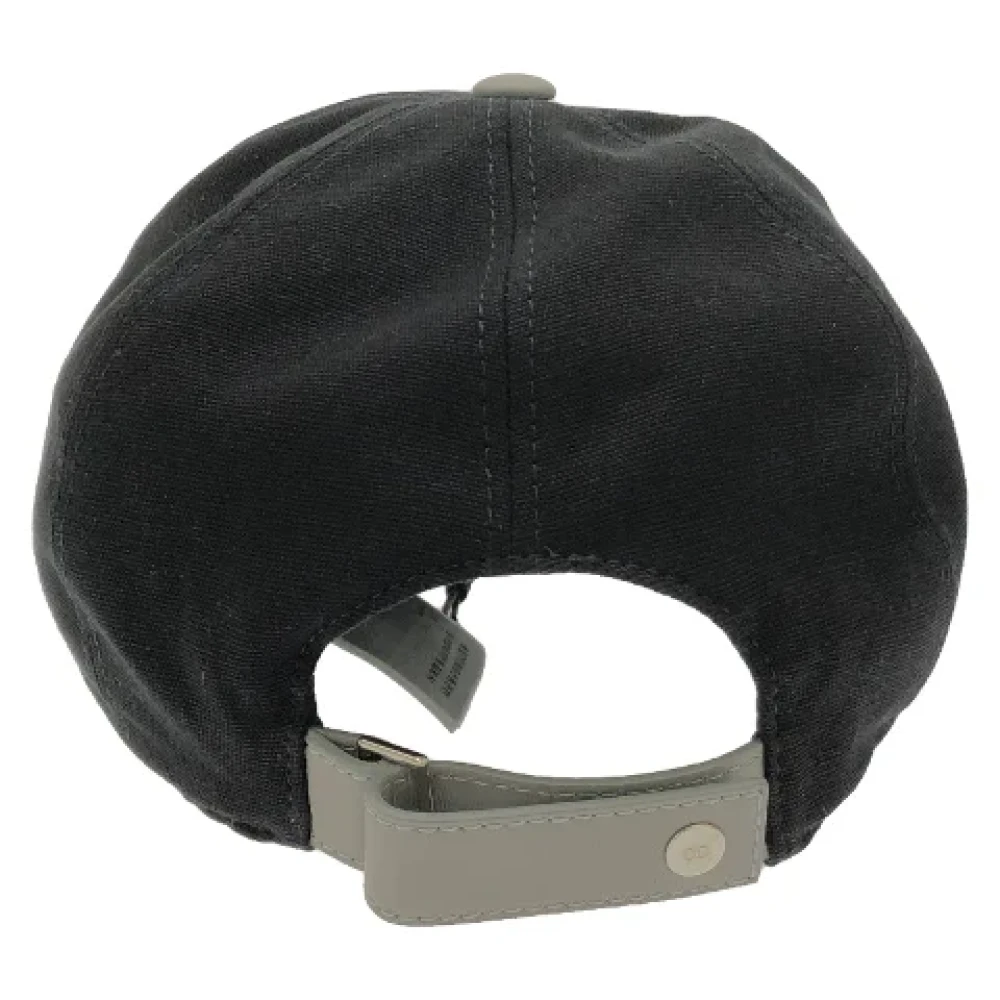 Dior Vintage Pre-owned Cotton hats Black Dames