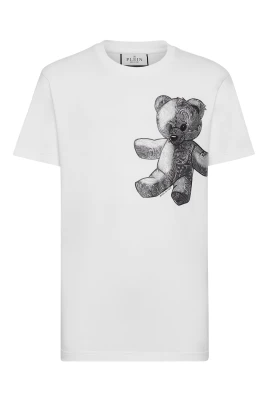 T-shirt Rund Hals SS Paisley Teddy Bear