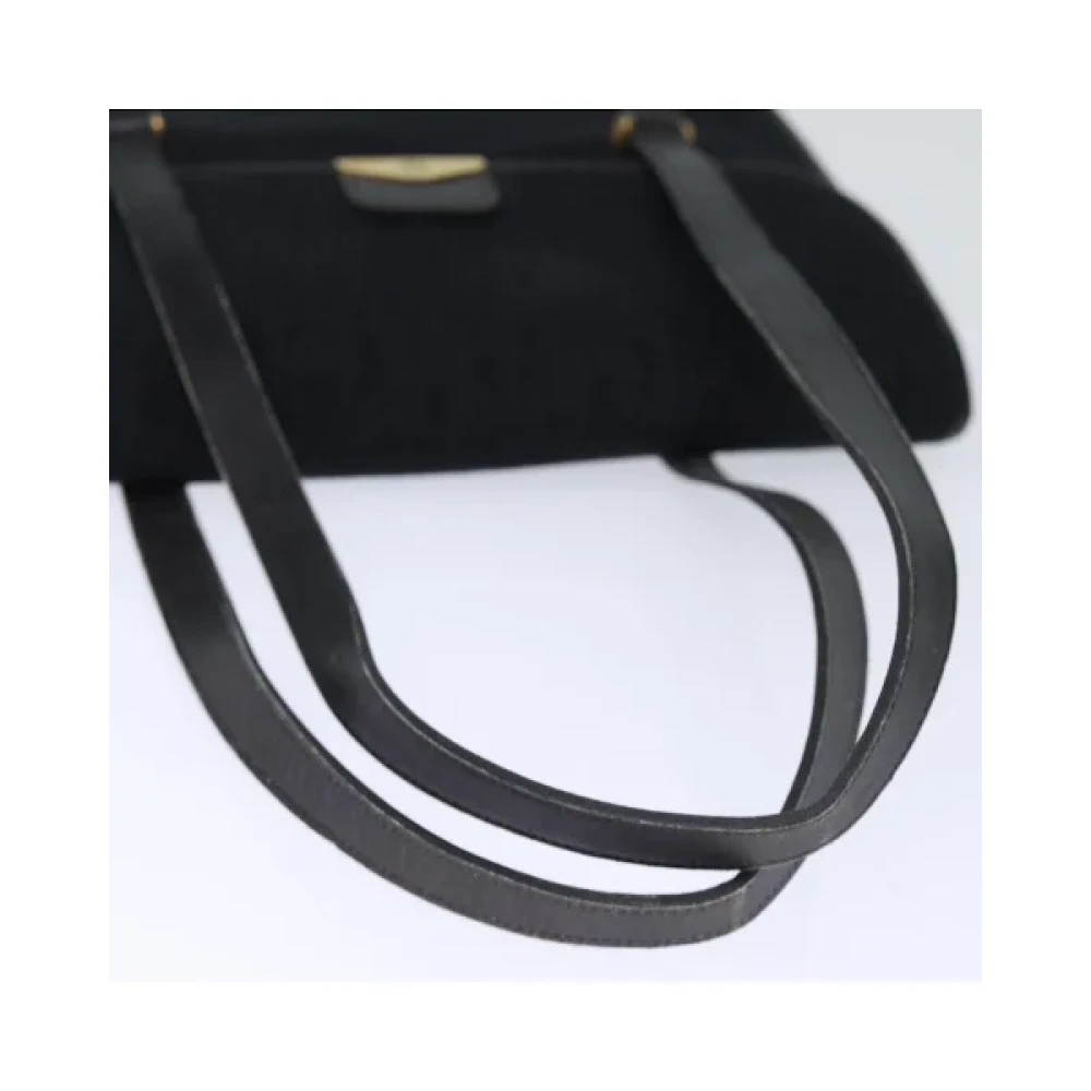Dior Vintage Pre-owned Canvas dior-bags Black Dames