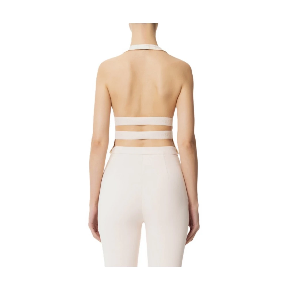 Elisabetta Franchi Acetaatvest White Dames