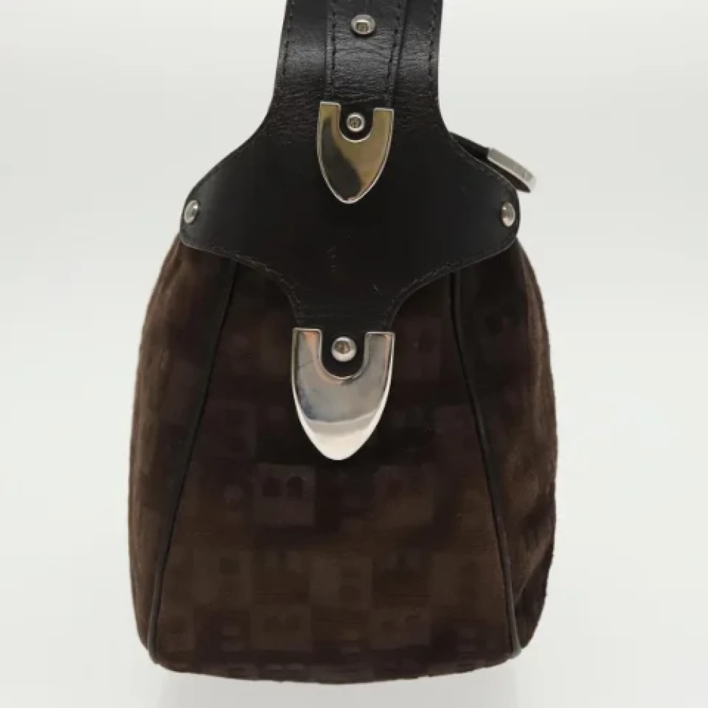 Bally Pre-owned Suede shoulder-bags Brown Dames