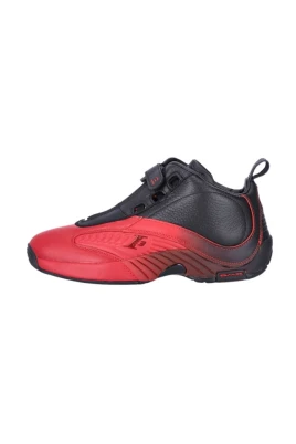 Svart/Röd Basket Sneakers