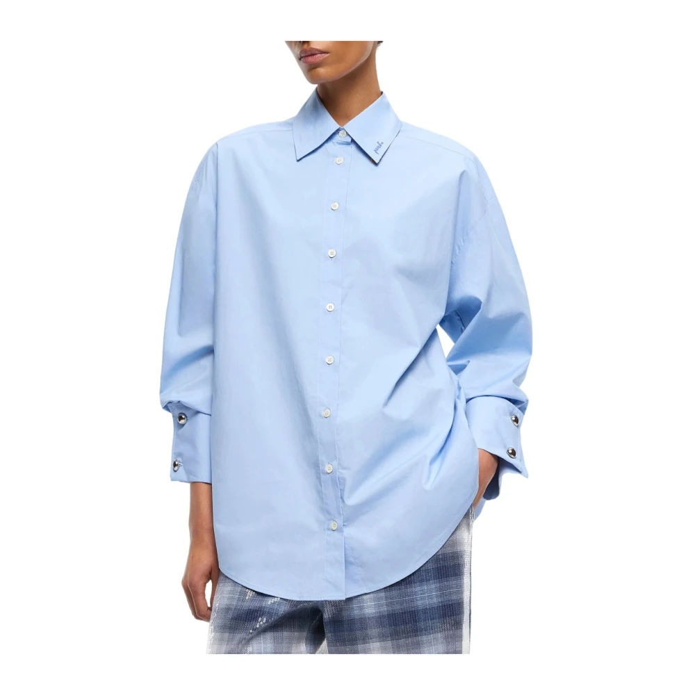 Pinko Mujer Azul Blusas Y Camisas, Talla: S