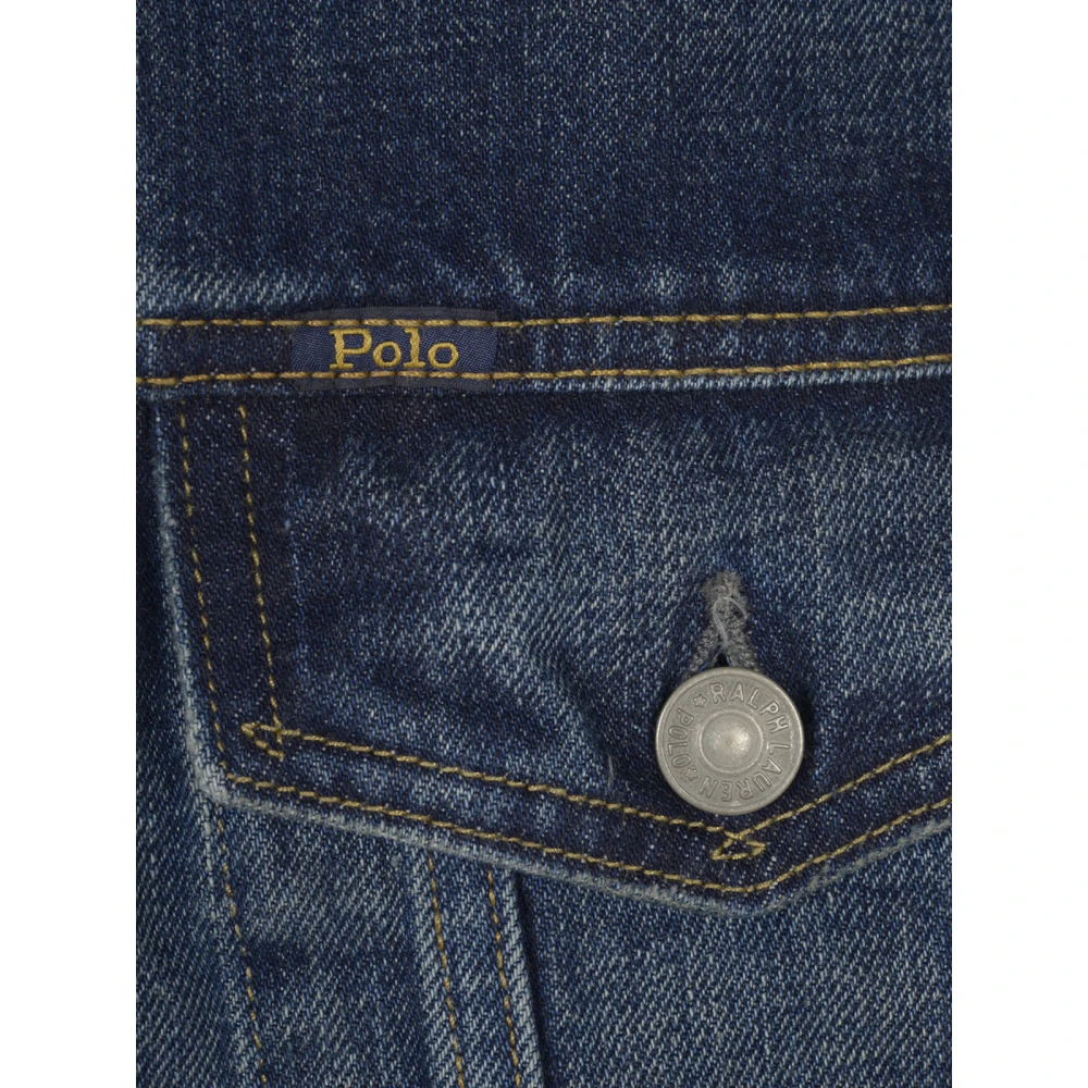 Polo Ralph Lauren Icon Trucker Denim Jack Blue Heren