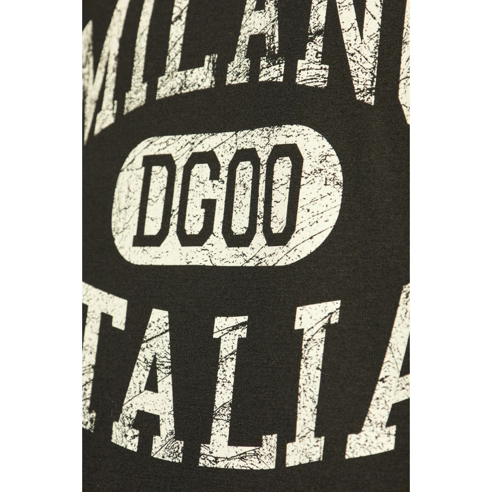 Dolce & Gabbana T-shirt met logo Black Heren