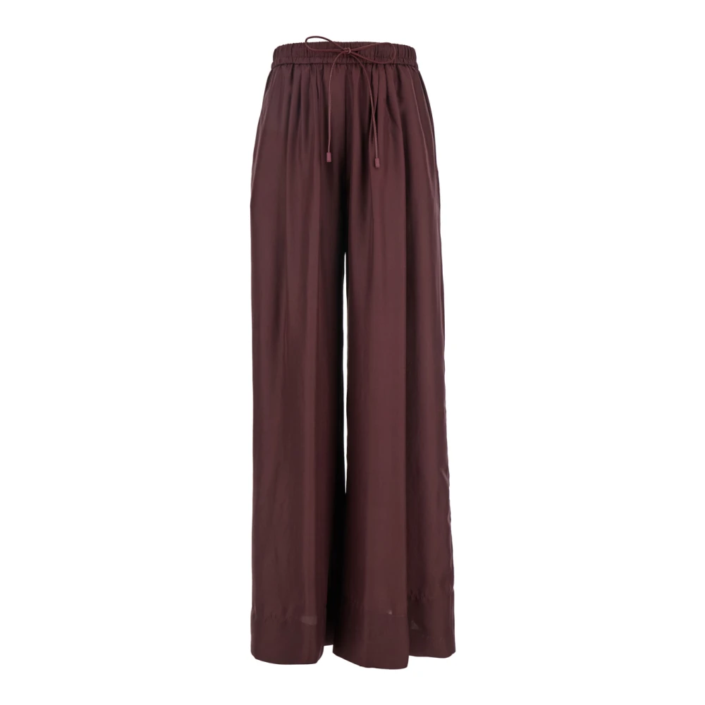 Trousers > Wide Trousers - - Forte Forte - Modalova