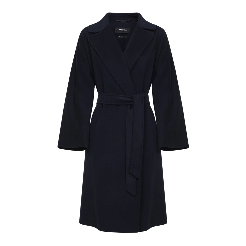 Weekend Max Mara Women's Blue Wkdcivada Robe Coat
