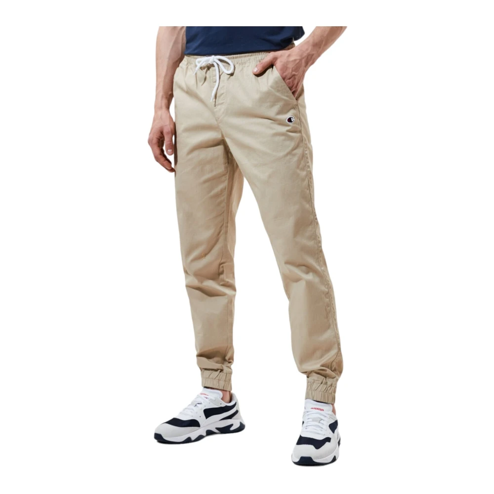 Champion Sportieve Trainingsbroek Beige Heren