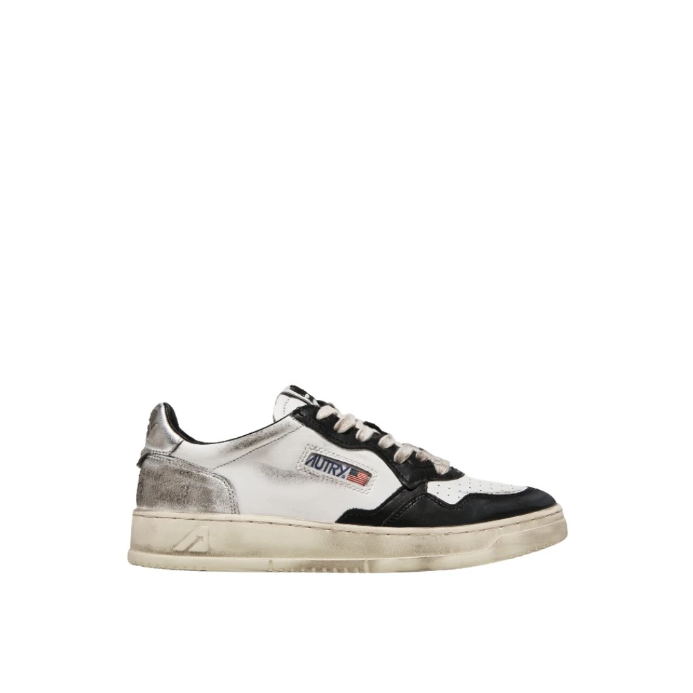 Autry Vintage Leren Sneakers in – Heren Schoenen Veelkleurig Multicolor