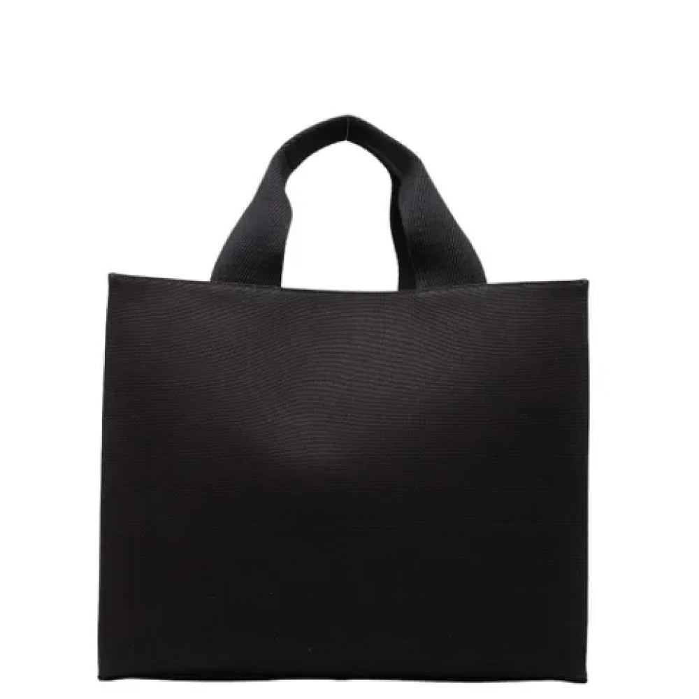 Fendi Vintage Pre-owned Canvas totes Black Dames