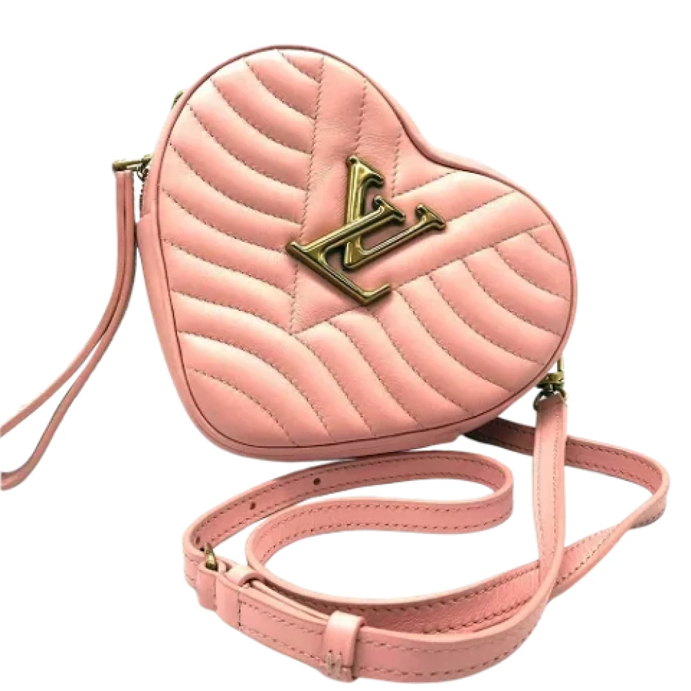 Louis Vuitton Vintage Pre-owned Fabric shoulder-bags Pink Dames