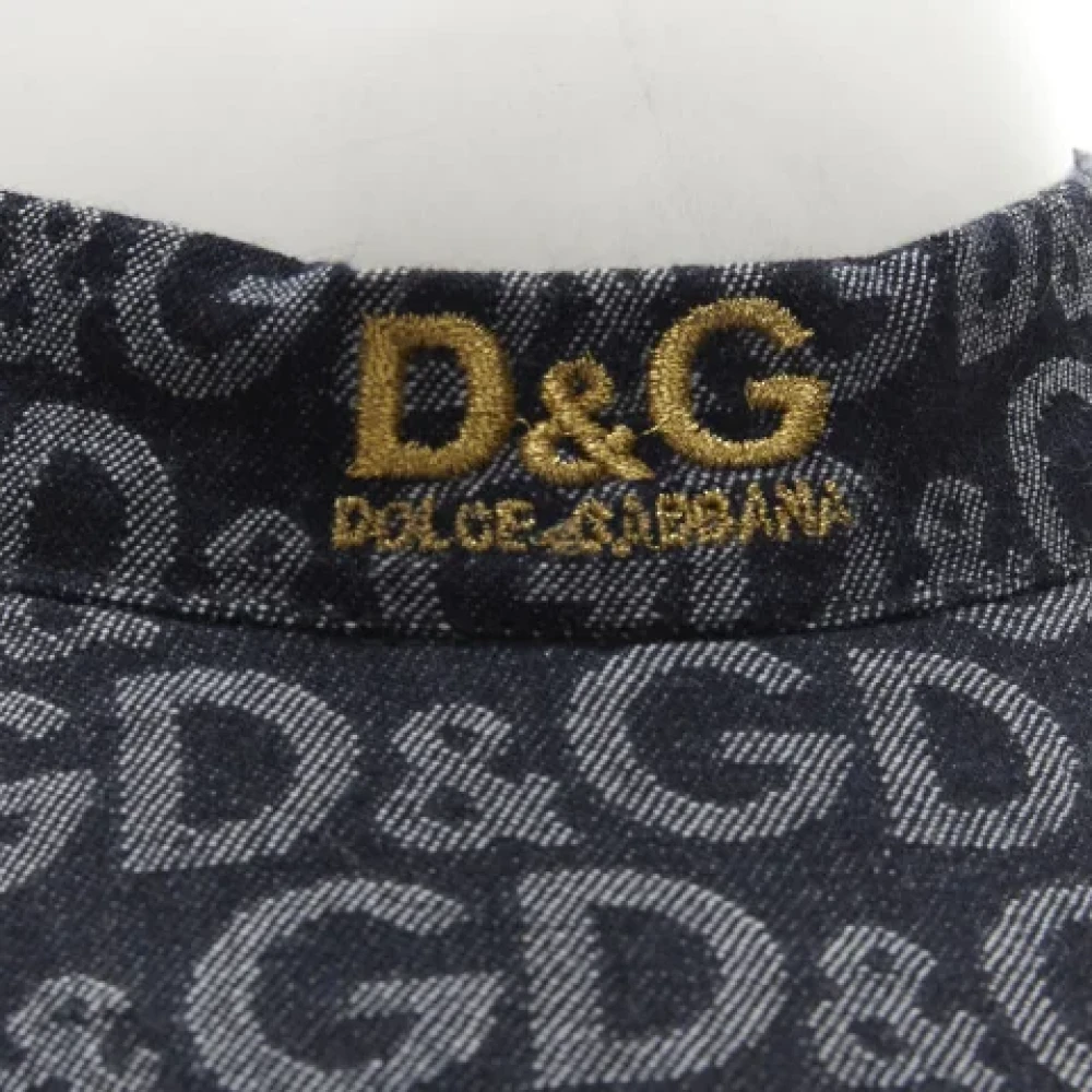 Dolce & Gabbana Pre-owned Denim hats Blue Dames