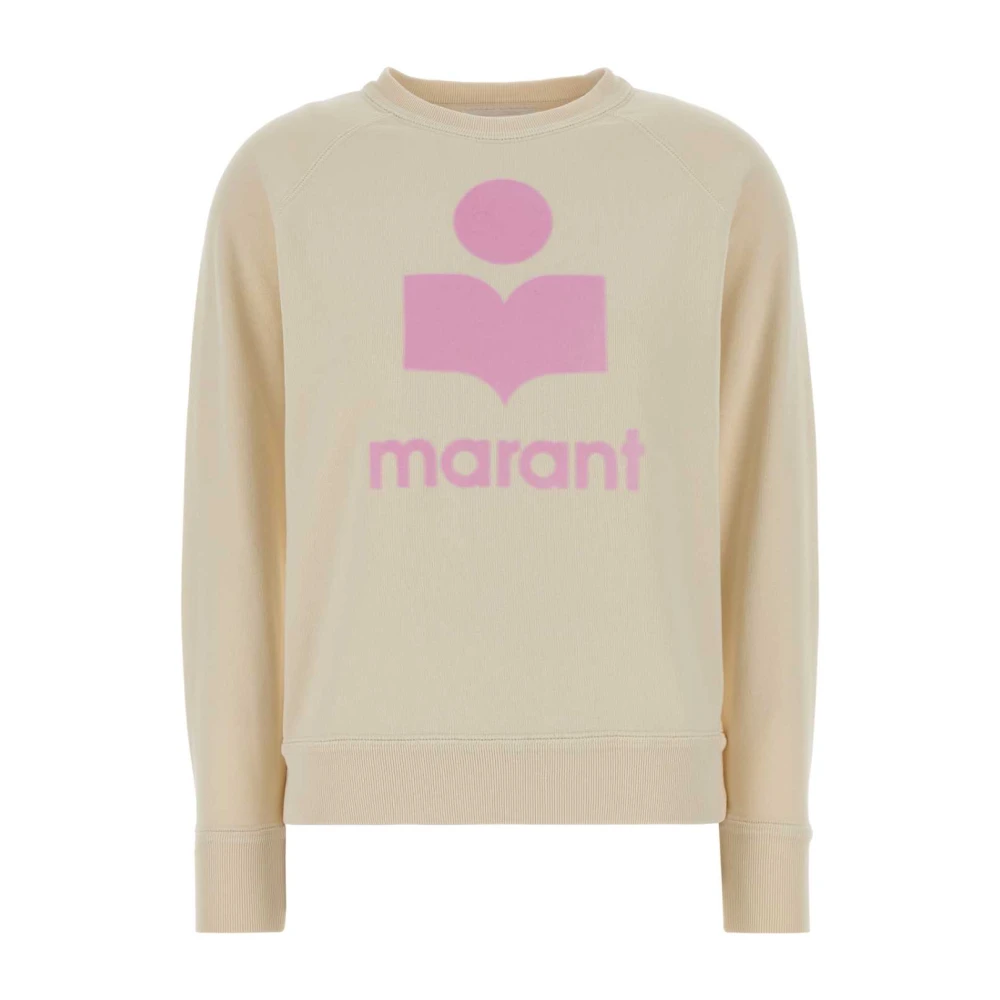 Marant Étoile Kvinno Vit Sweatshirts & Hoodies Dam, 2XS, Bomull, Millyny Sweatshirt