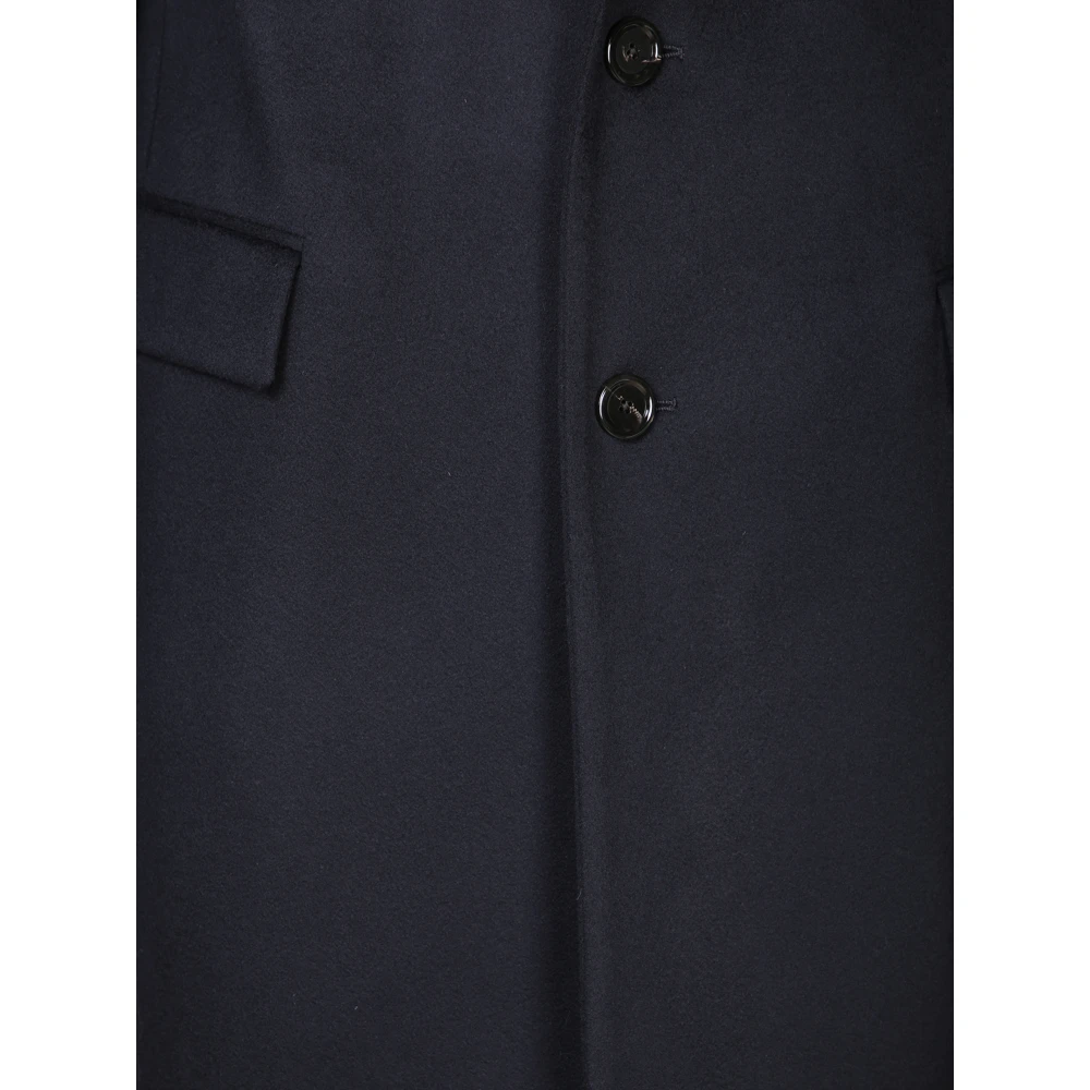 Lardini Blauwe Klassieke Jas Aw24 Blue Heren