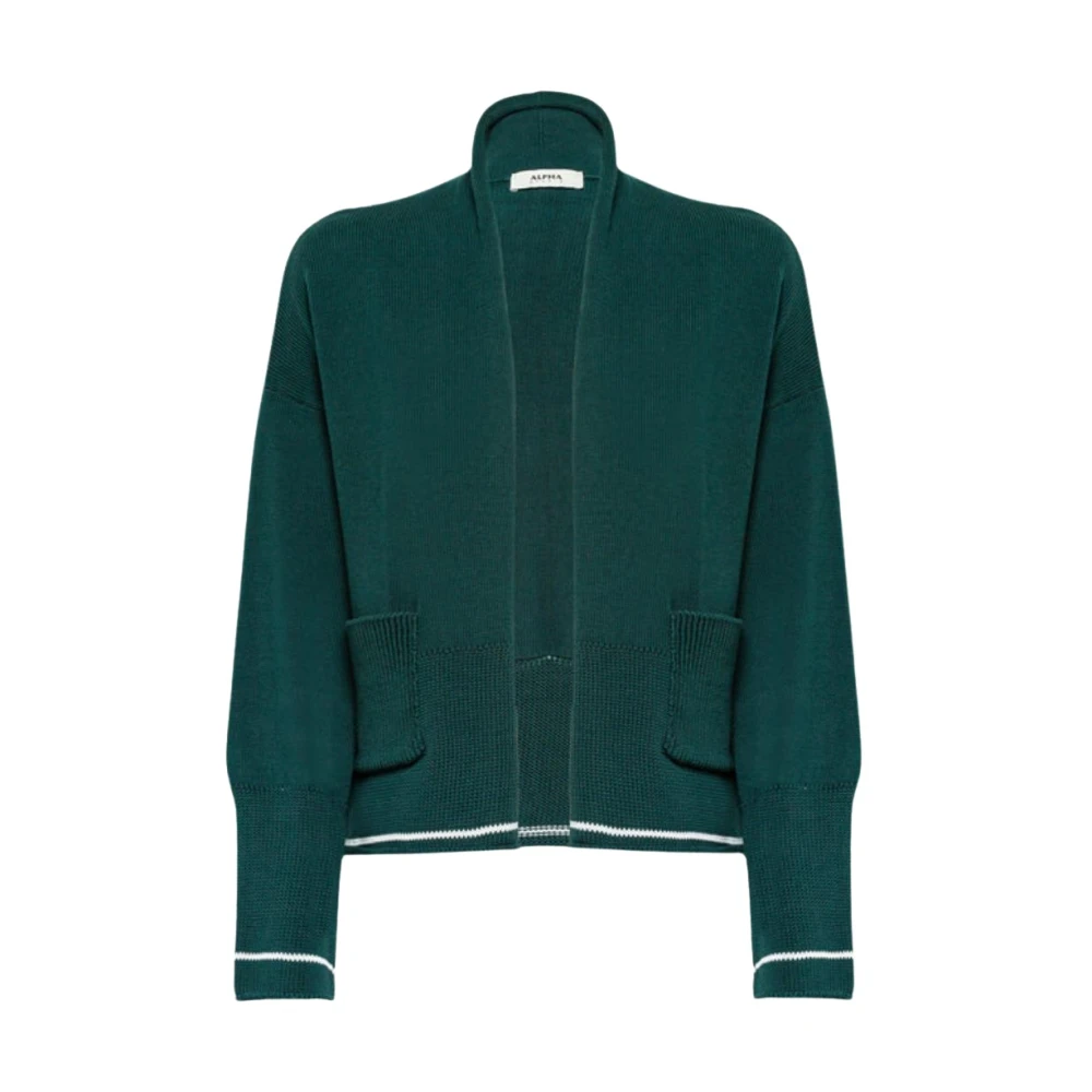 Alpha Studio Dam Cardigan Green, Dam