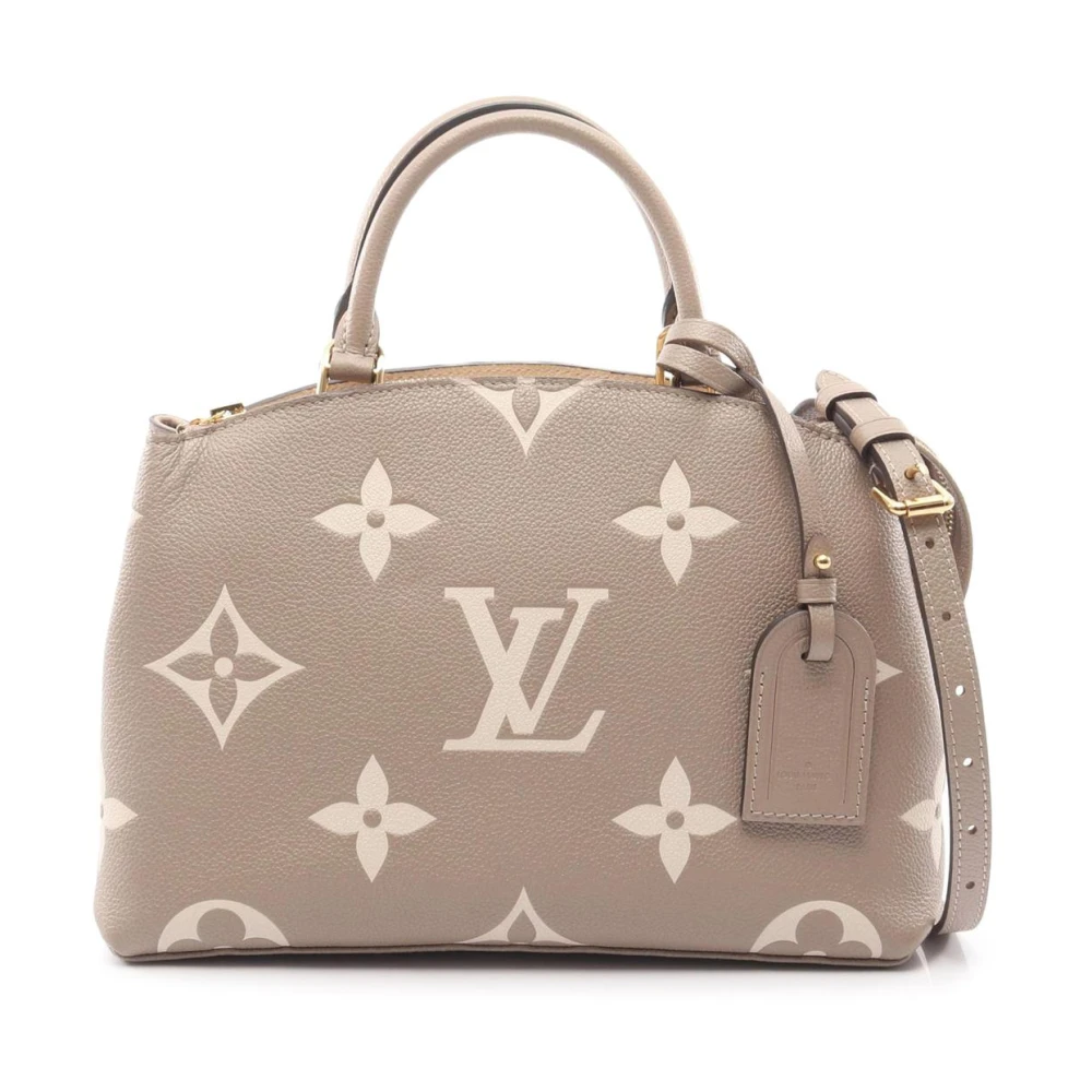 Louis Vuitton Vintage Women's Brown Pre-Owned Monogram Empreinte Satchel Bag