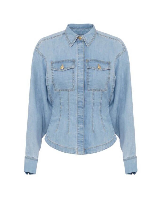 denim-peplum-shirt