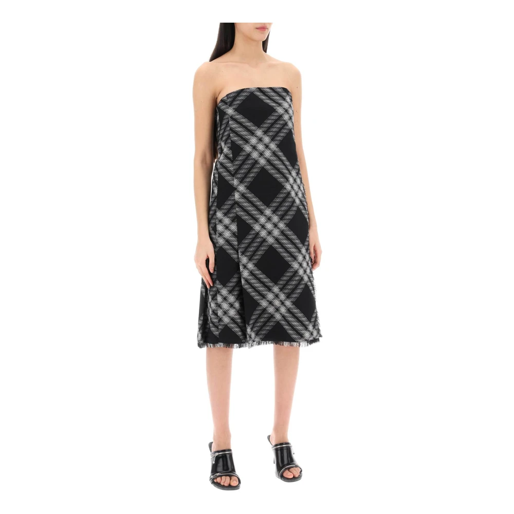 Burberry Knitted Dresses Black Dames