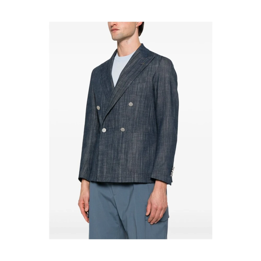 Tagliatore Jas Blue Heren