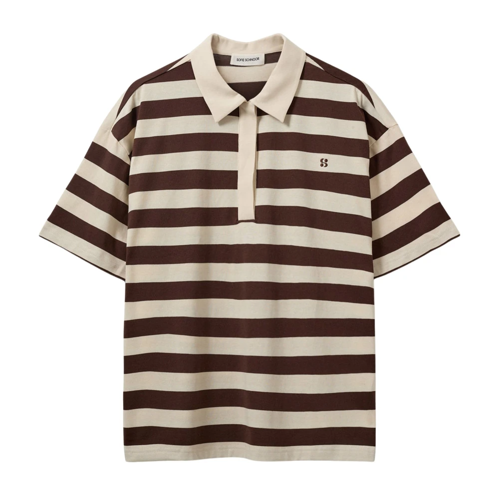 Sofie Schnoor Multicolor Polo Shirts, Male, Xs, Pilsw Striped Polo