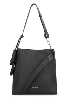 Läder Hobo-väska med Tassels