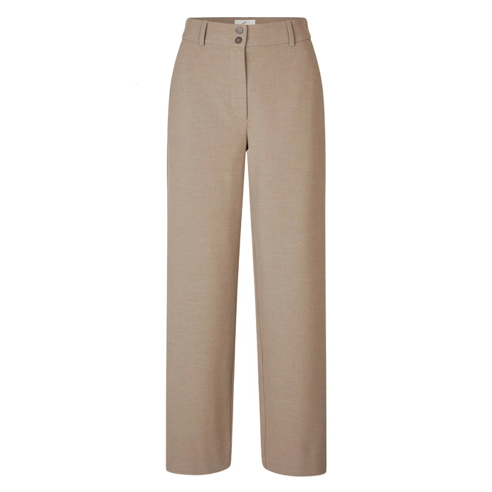 Fiveunits Sophia Broek in Macchiato Kleur Brown Dames