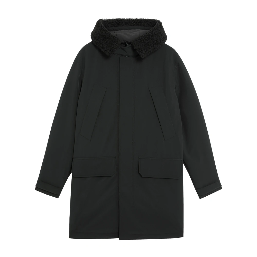 Lyle and Scott, Herren, Winterjacken, Winterparka, Schwarz, (L) - Bild 4